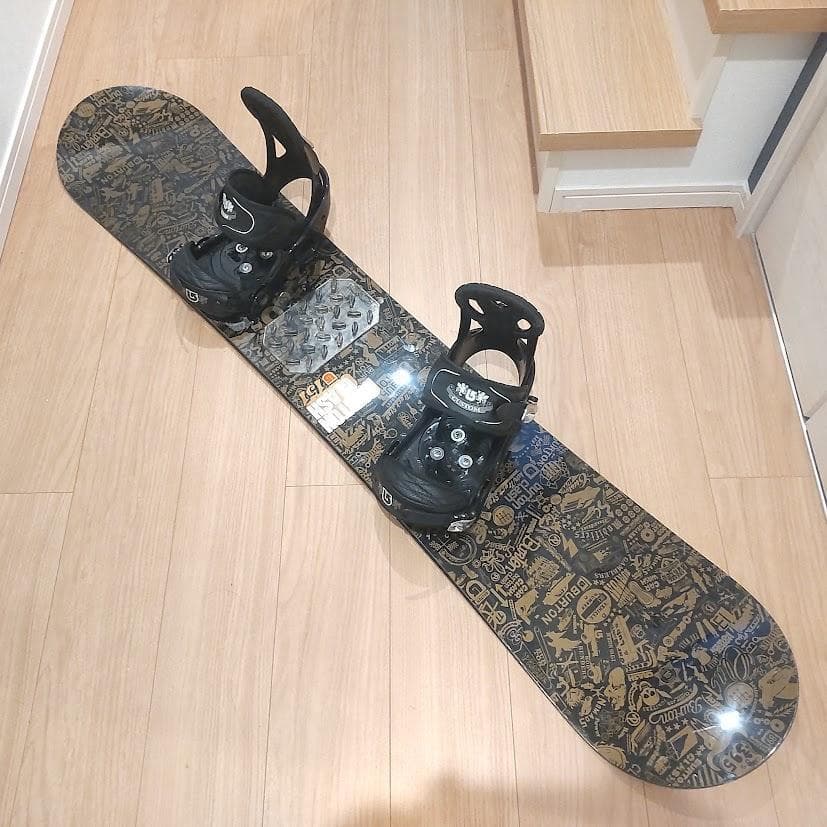BURTON CLASH 151cm スノーボ ード バイン 2点セット