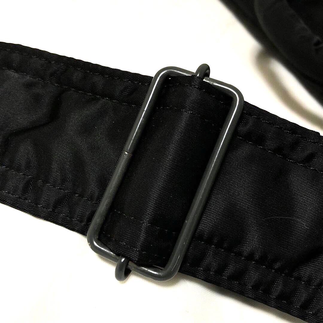 美品✨人気 ポータータンカー ヘルメットバッグ メッセンジャー A4可 ブラック