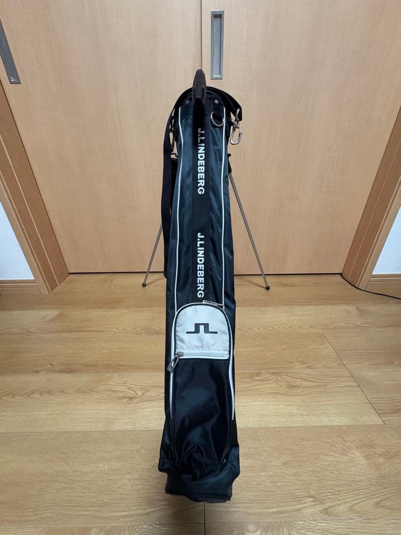 J.LINDEBERG セルフスタンドバッグ ブラック