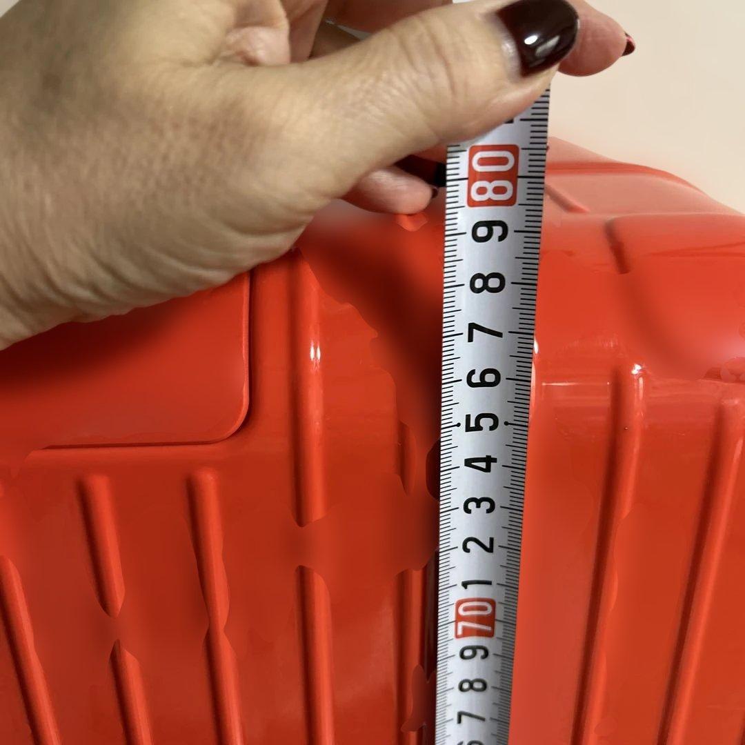 超美品リモワトランクプラス　オレンジ 1度使用限定色