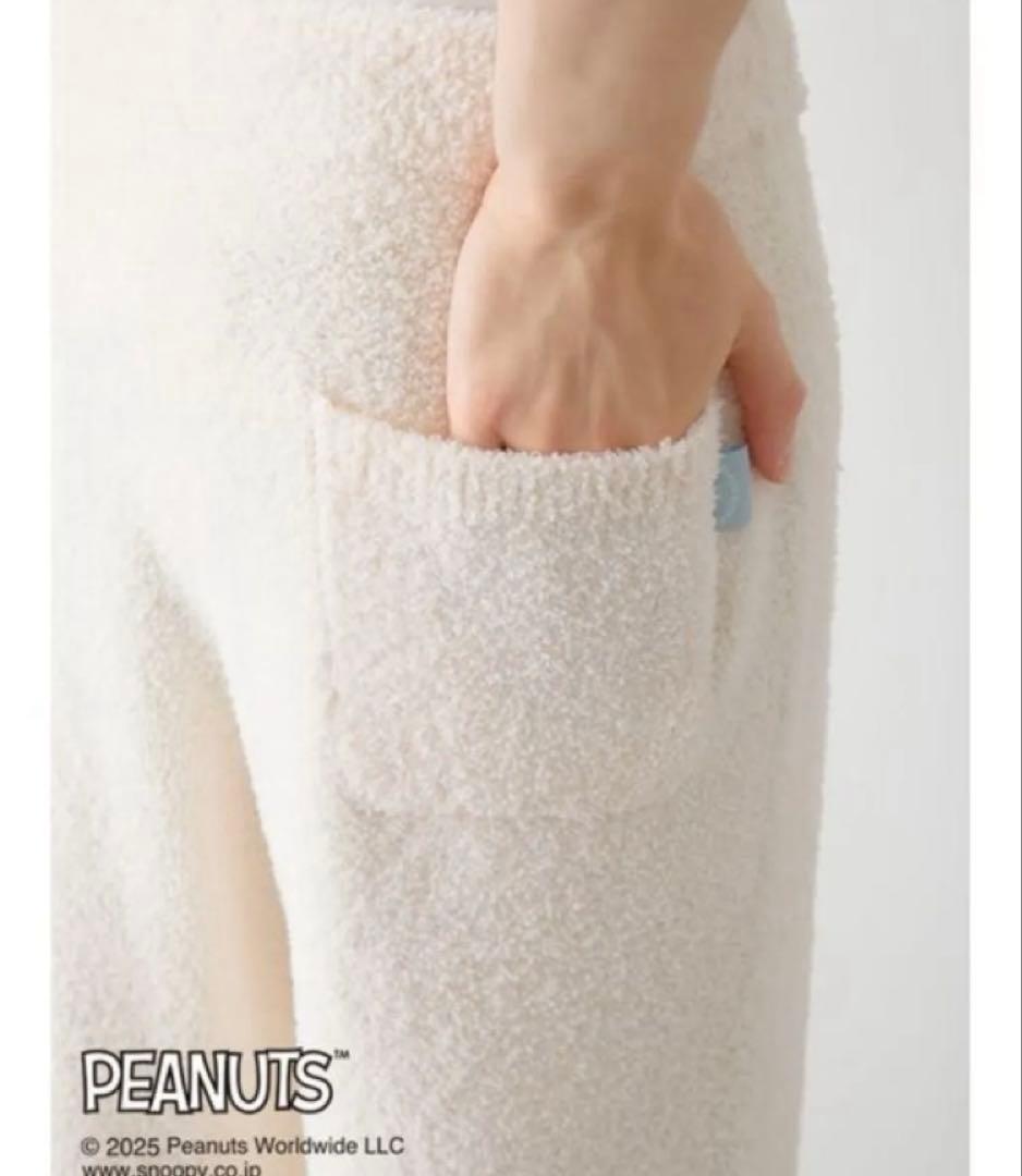 ジェラートピケ ジャガードプルオーバー＆ロングパンツ　スヌーピー