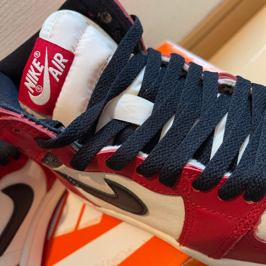 新品　エアジョーダン1 aj1 85 シカゴ　ブレッド　ロイヤル　つま黒