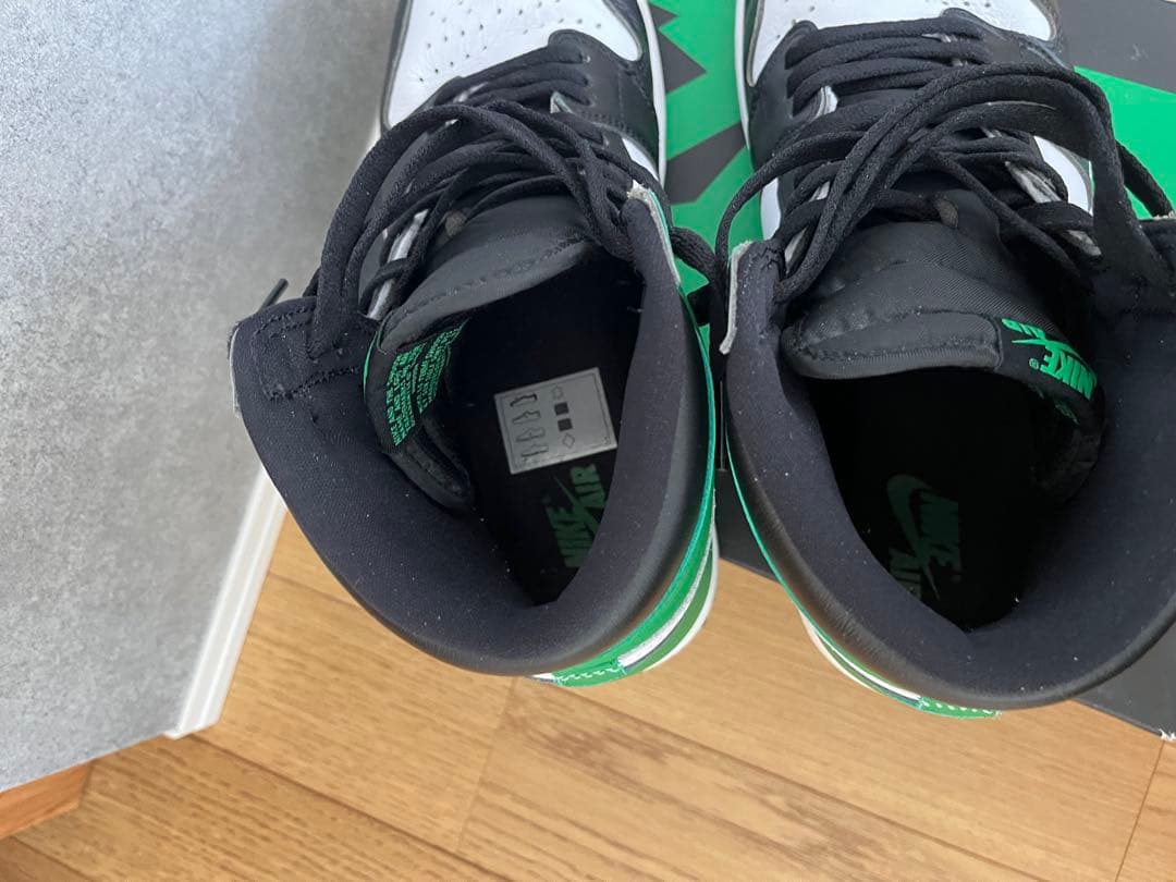 靴 Nike Air Jordan 1 Retro High Lucky Green