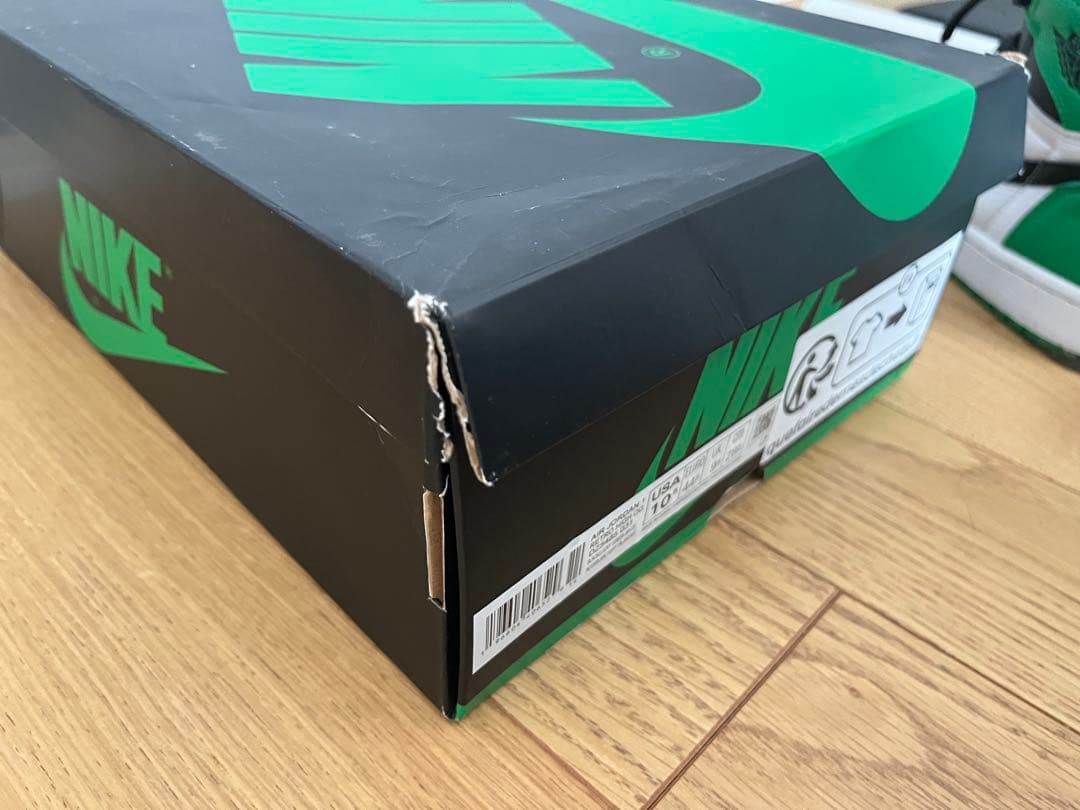 靴 Nike Air Jordan 1 Retro High Lucky Green
