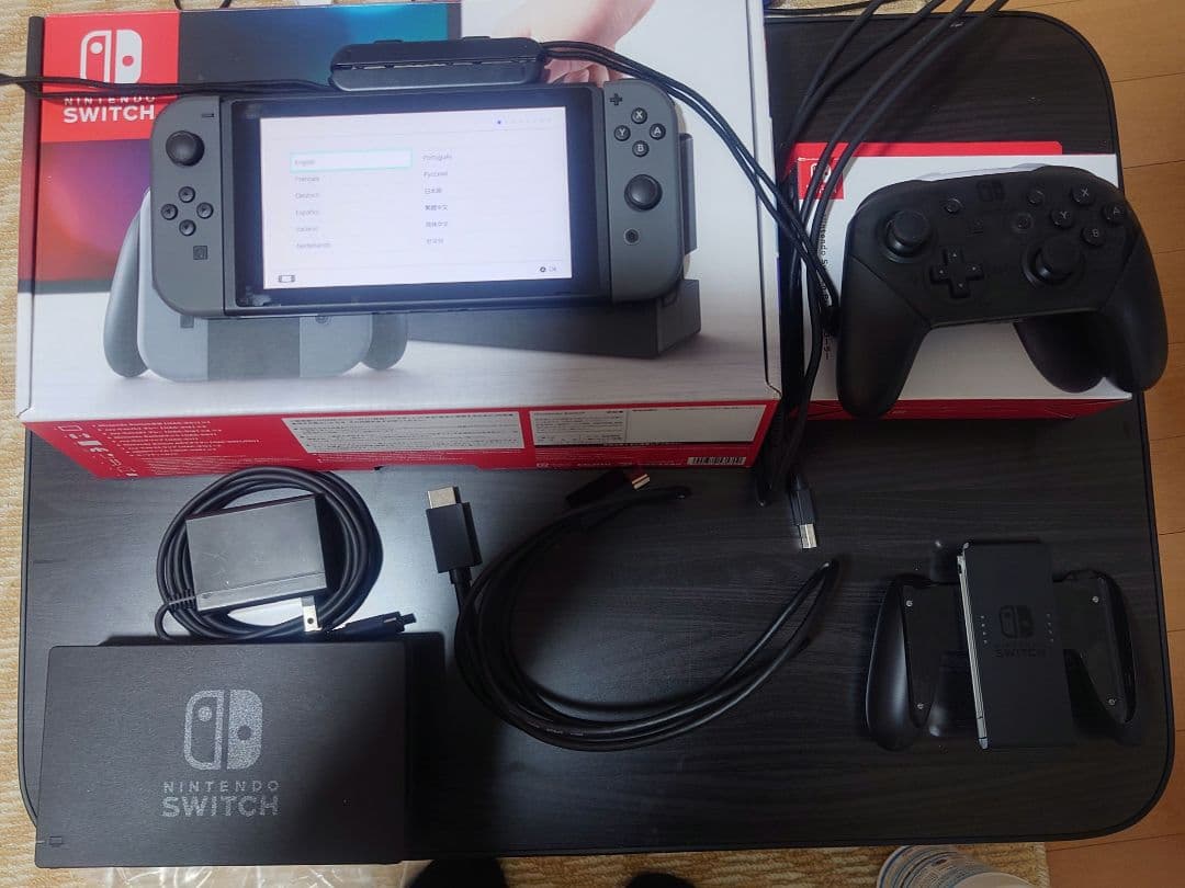 ニンテンドースイッチ 本体 プロコントローラー、ケース付き