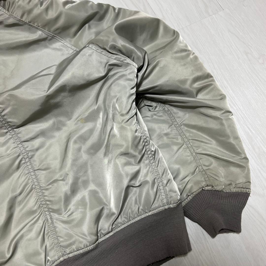 ジャケット・アウター 90s USA ALPHA N2B flight jacket SILVER