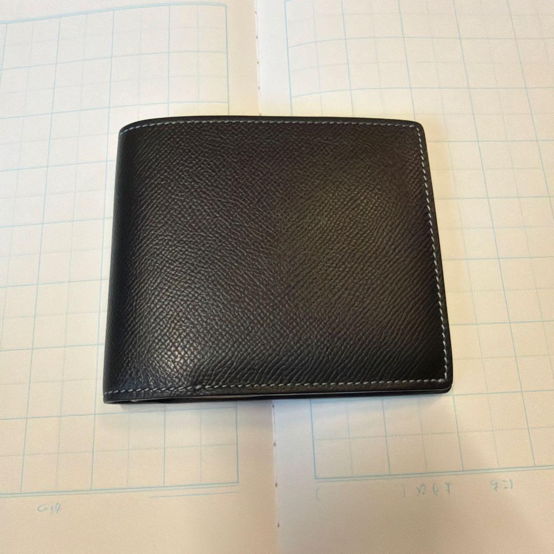 satoimo037 ブルックリンミュージアム 二つ折り財布 ブラック