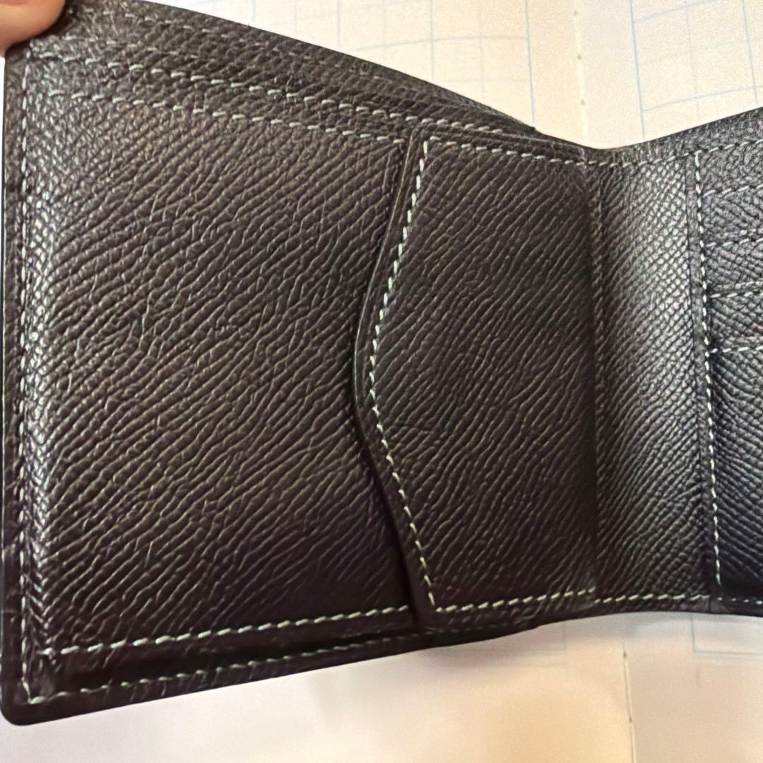satoimo037 ブルックリンミュージアム 二つ折り財布 ブラック