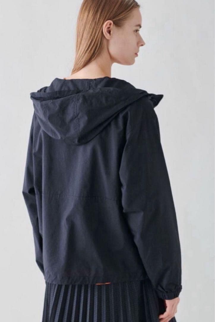 DANTONダントン　ダントン ナイロンフードコート ブラック M (38)