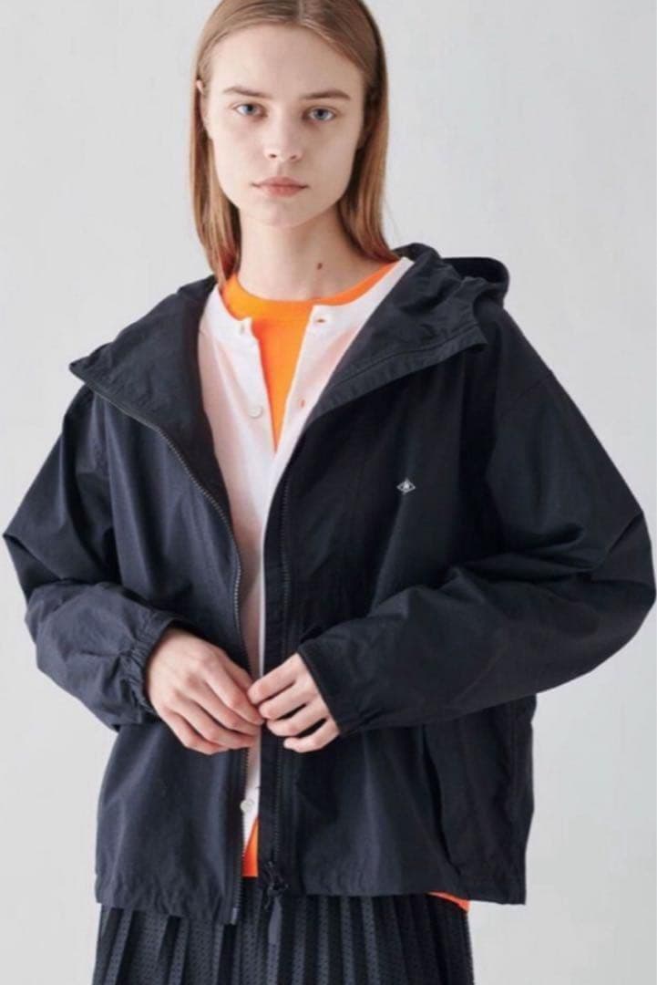 DANTONダントン　ダントン ナイロンフードコート ブラック M (38)