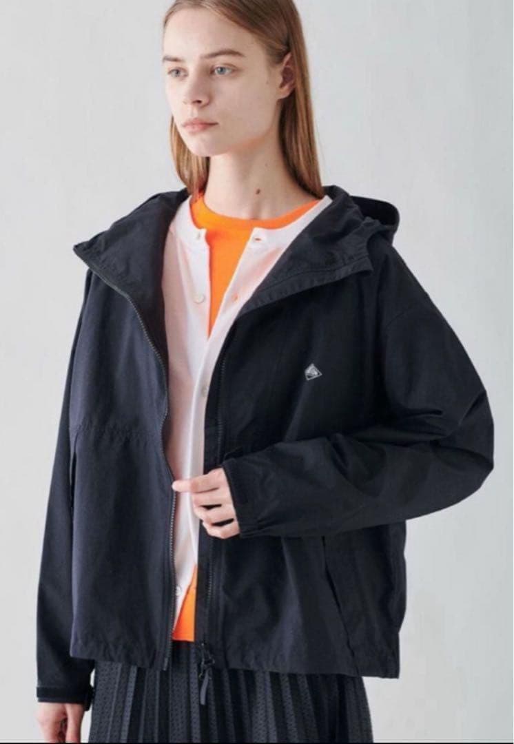 DANTONダントン　ダントン ナイロンフードコート ブラック M (38)