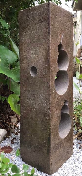 【三福瓢箪灯篭・道しるべ灯篭・招福】造園水石飾り石ガーデニング箱庭