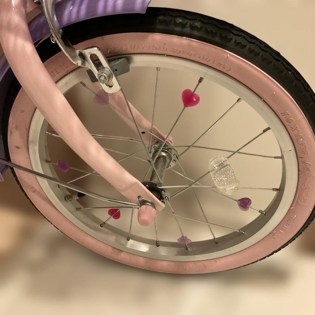 Q*ま様 子供用自転車 プリンセス・ソフィアデザイン　16インチ