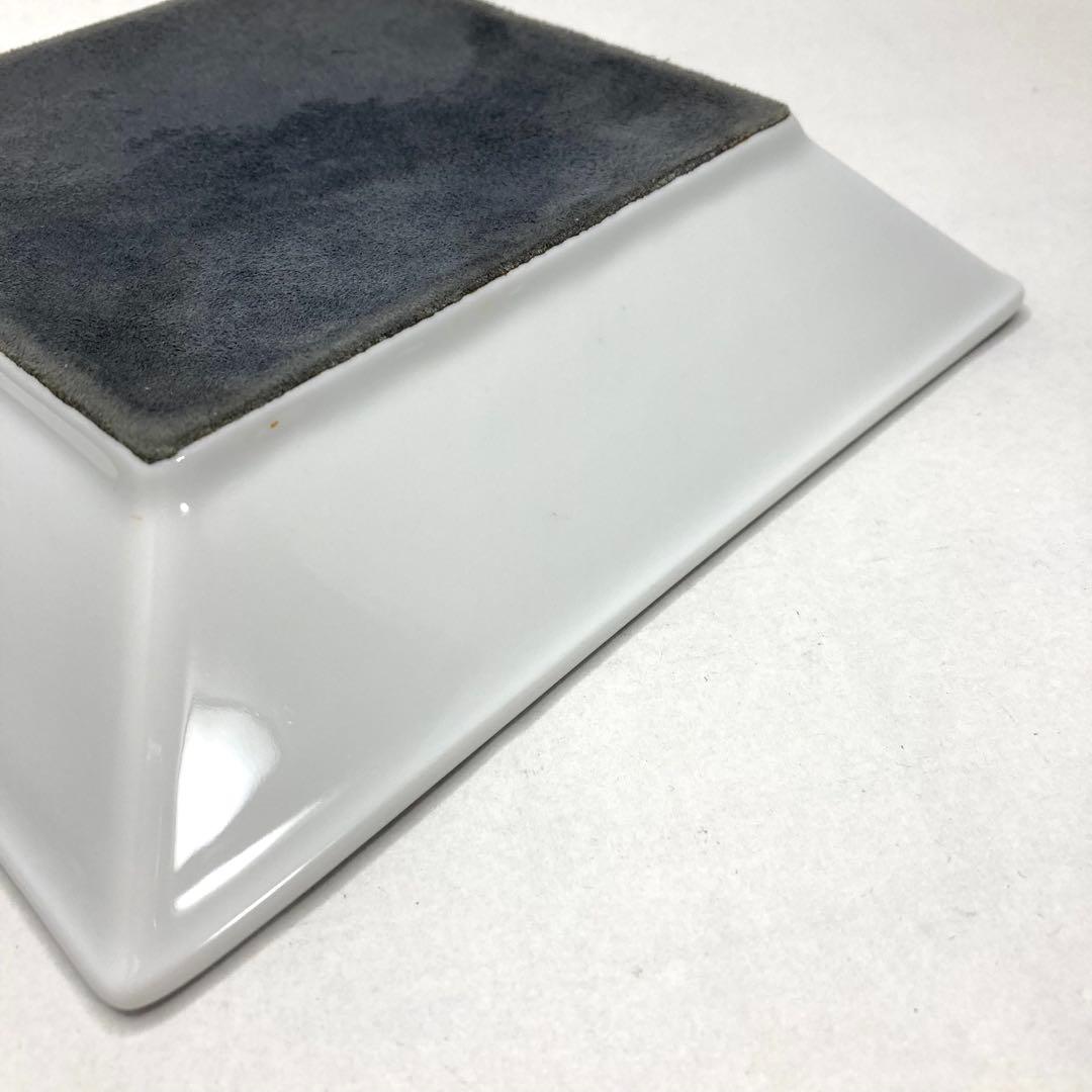 希少✨HERMES エルメス 灰皿 アッシュトレイ ブルー ホワイ 帆船