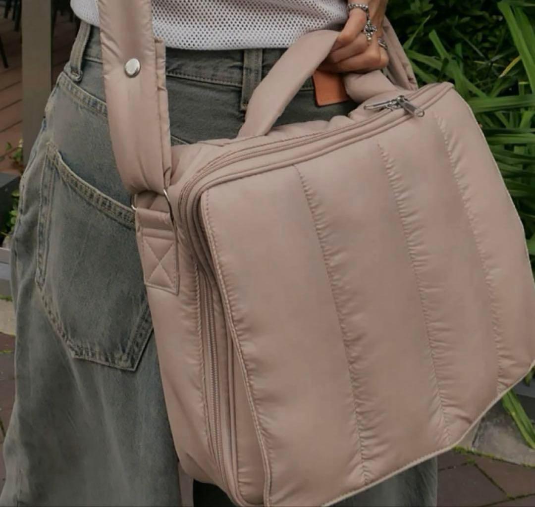 calin マザーズバッグ ラテ　LATTE