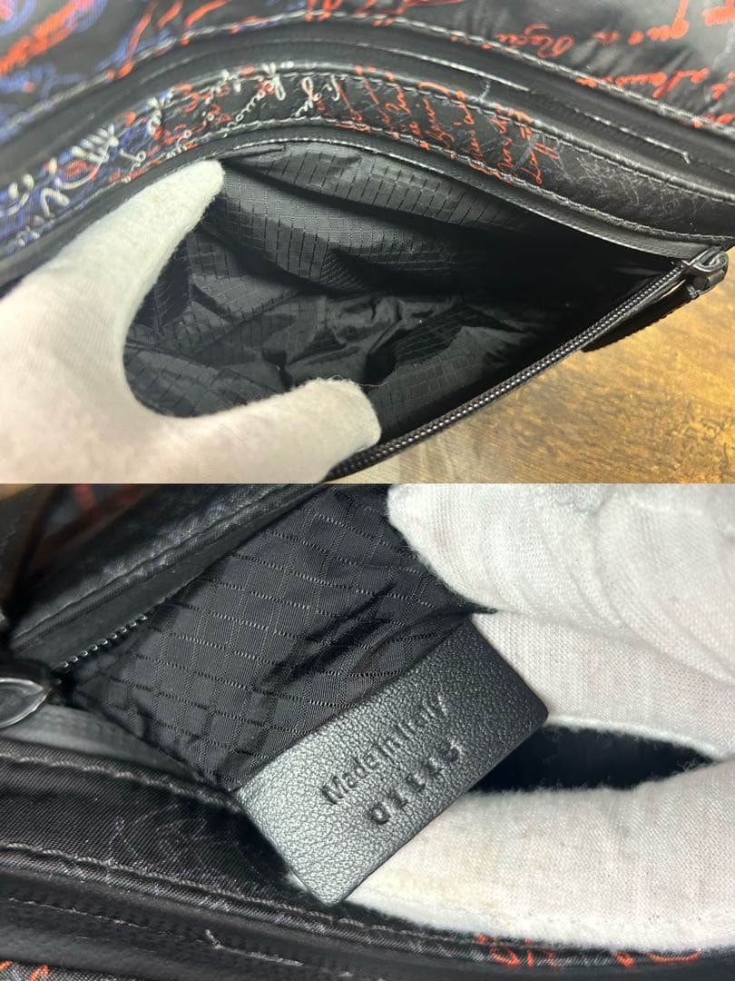 19SS限定　約36万円　美品　Berluti ボディバッグ　スクリット カリグ