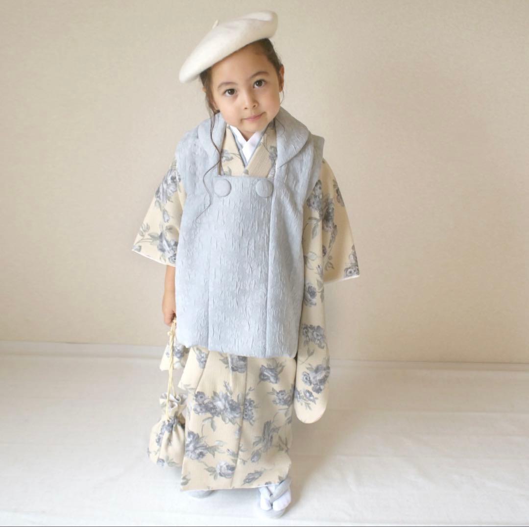 七五三 着物セット 花柄　utatane