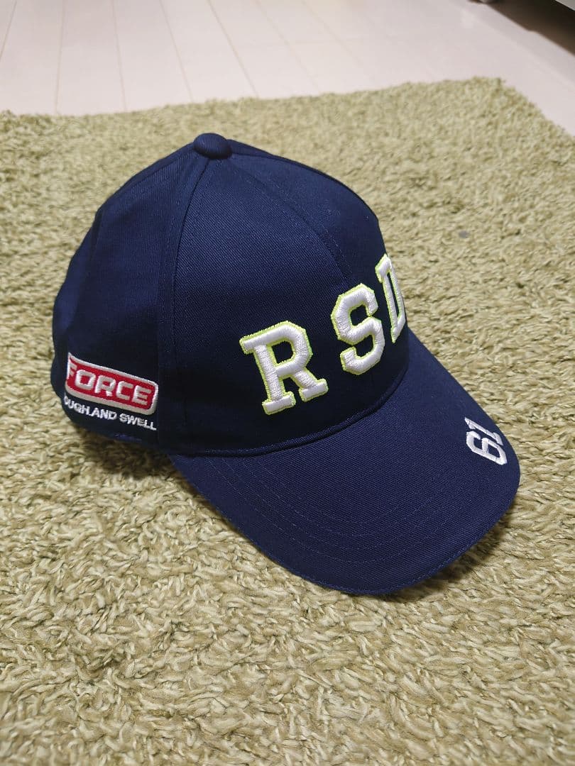 ラフアンドスウェル RSD刺繍キャップ ネイビー 61 新品
