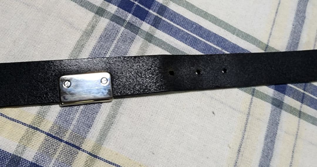 GUCCI　黒レザーベルト