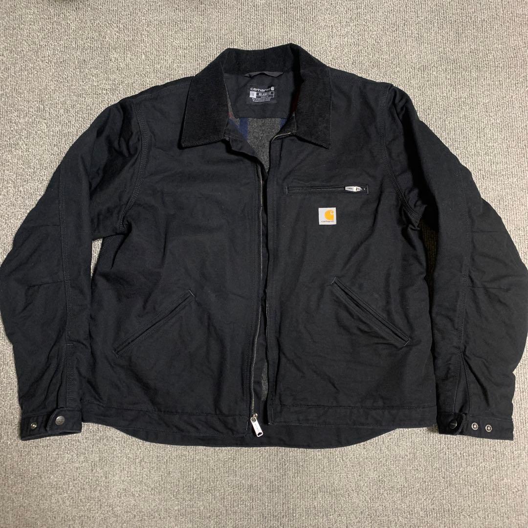【最終値下げ】Carhartt デトロイトジャケット BLK