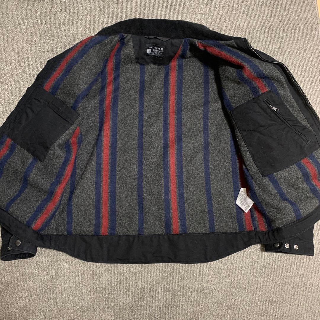 【最終値下げ】Carhartt デトロイトジャケット BLK