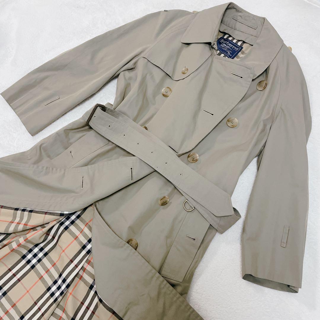 Burberry バーバーリー　トレンチコート　ノバチェック柄　ベルト　秋冬