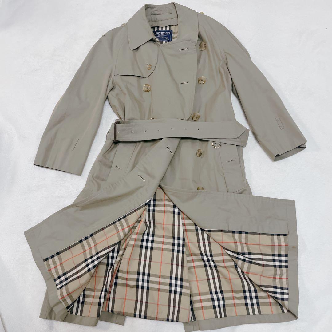 Burberry バーバーリー　トレンチコート　ノバチェック柄　ベルト　秋冬