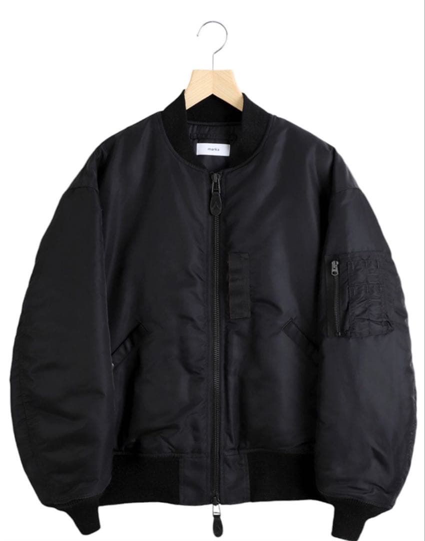 marka マーカ　MA-1 - nylon twill【即完売ブラック】