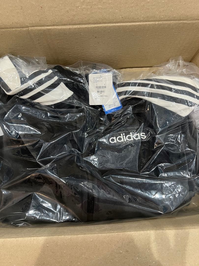 adidas w adibreak velour tt Black Lサイズ