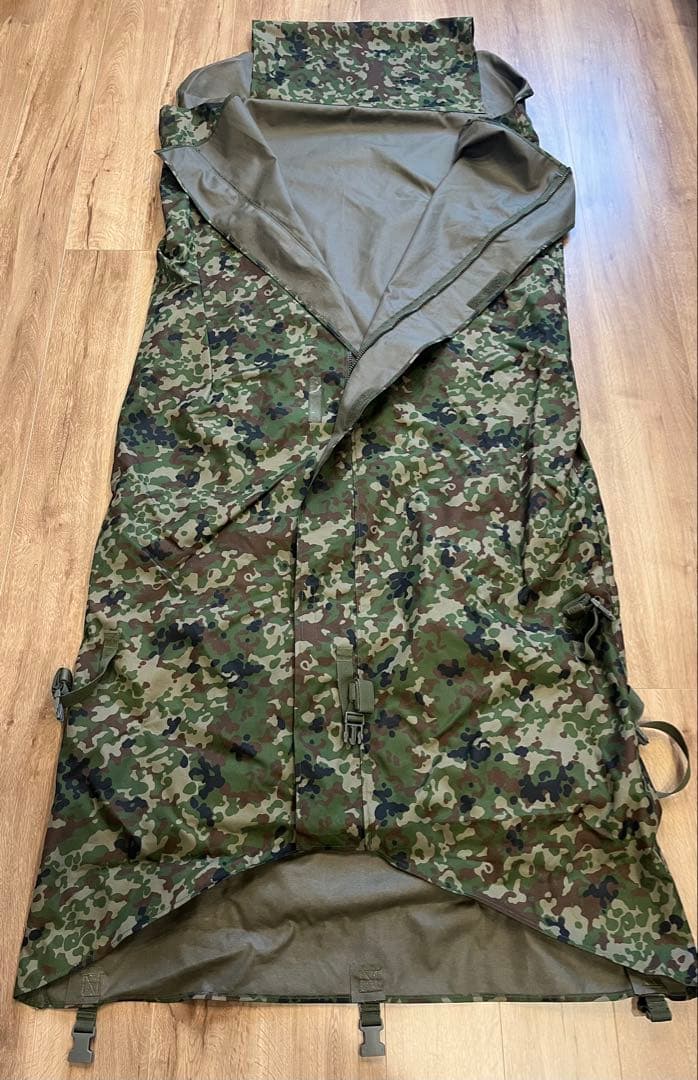 スリーピングカバー／陸上自衛隊迷彩／ミリタリー／アウトドア／一部汚れあり