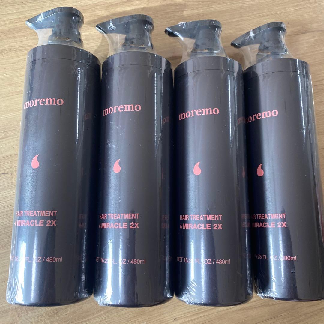 moremo トリートメント　miracle 2X 480ml 4本セット