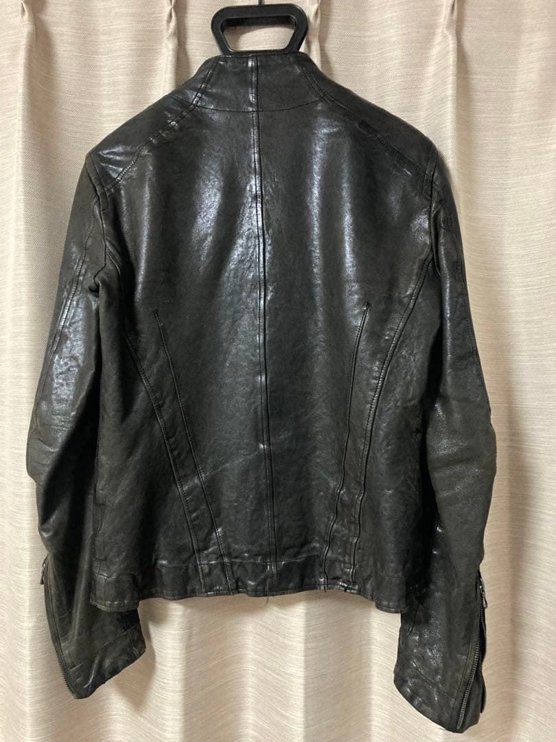 JULIUS 2009AW　レザージャケット　ラムレザー　サイズ1
