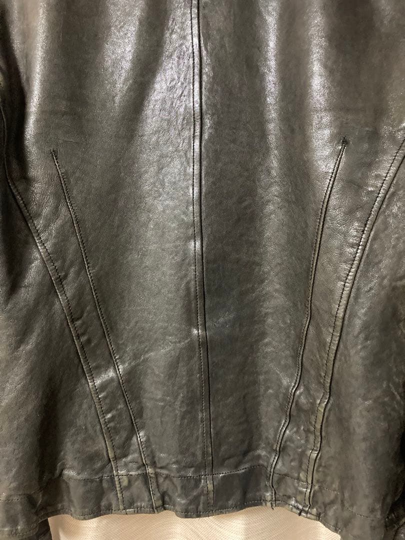 JULIUS 2009AW　レザージャケット　ラムレザー　サイズ1