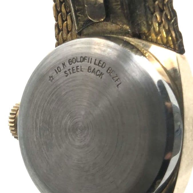 【稼働】LONGINES アドミラル 5スター 10KGF ゴールド文字盤 AT