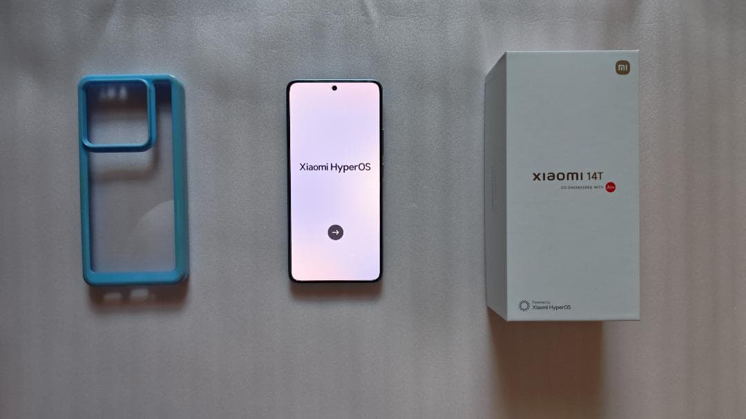 Xiaomi 14T スマートフォン 本体 チタンブルー