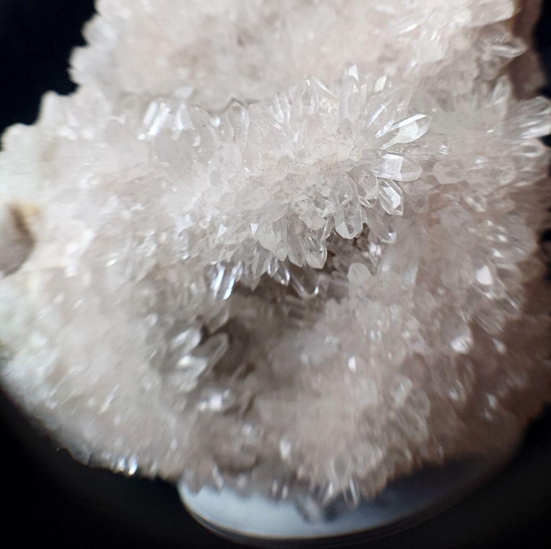菊花水晶のクラスター キラキラ 1.9キロ