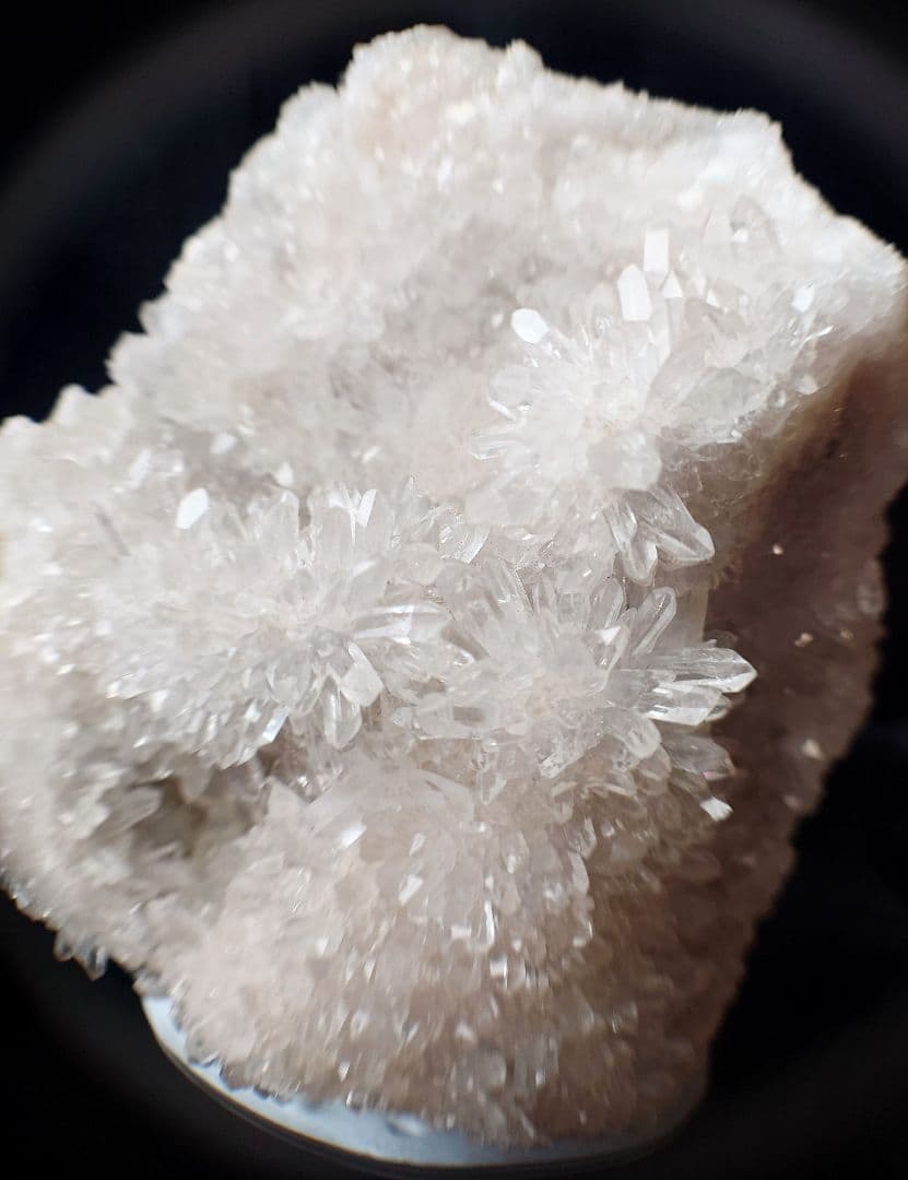 菊花水晶のクラスター キラキラ 1.9キロ