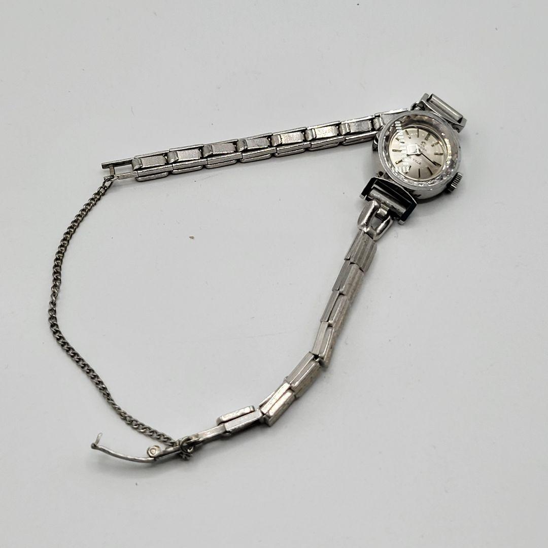 OMEGA オメガ デビル カットガラス ラウンド レディース 腕時計