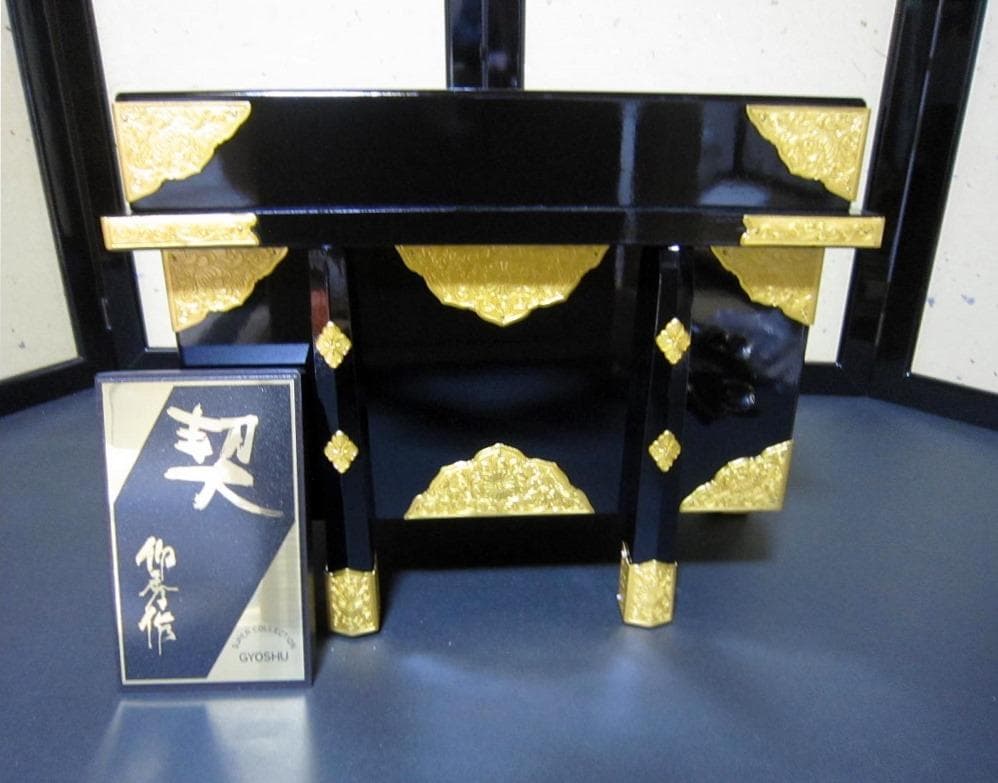 ５月人形 10号 鎧飾り（甲冑） じゅらく 正絹縅　〖仰秀作〗