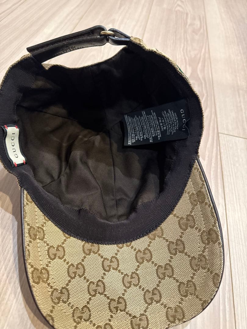 GUCCI ベースボールキャップ　美品　正規品