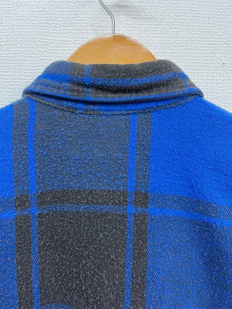 80s' st.john's bay フランネルシャツ　SIZE L