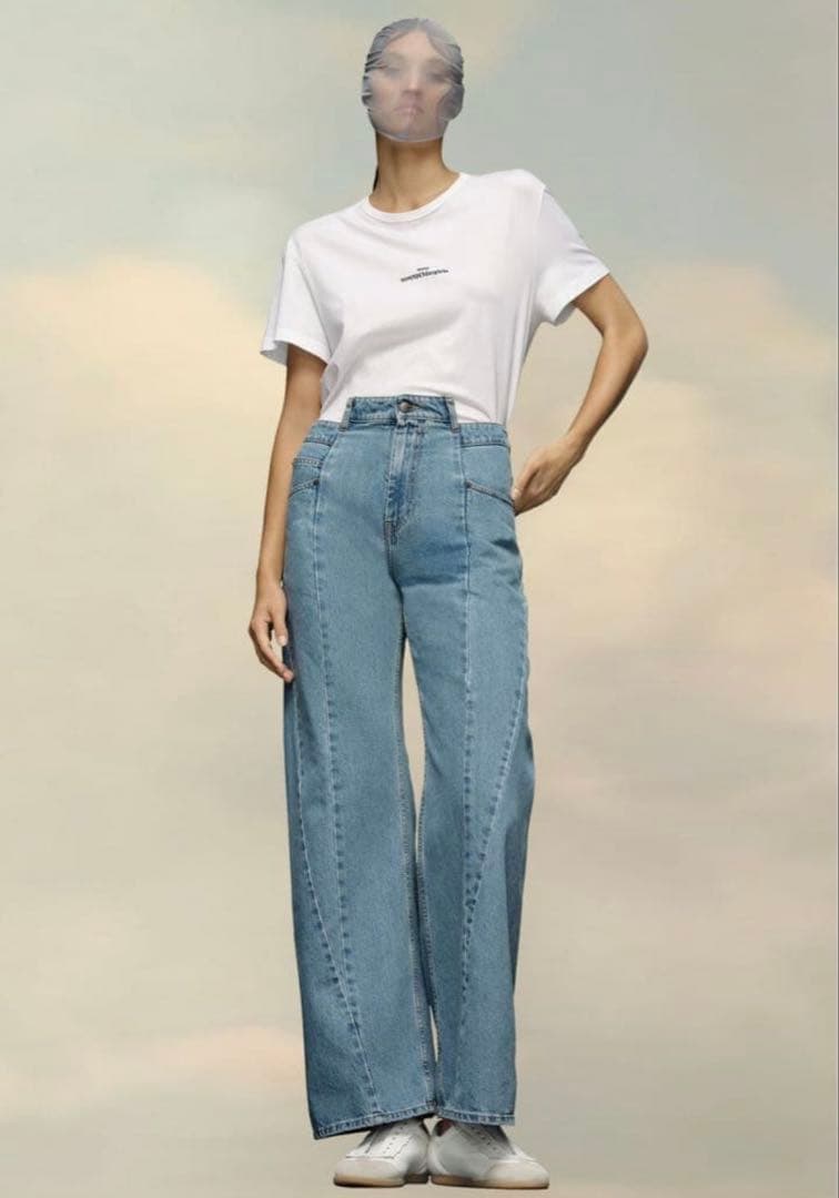 （お値下げ◎）Maison Margiela 36サイズカットアウトジーンズ