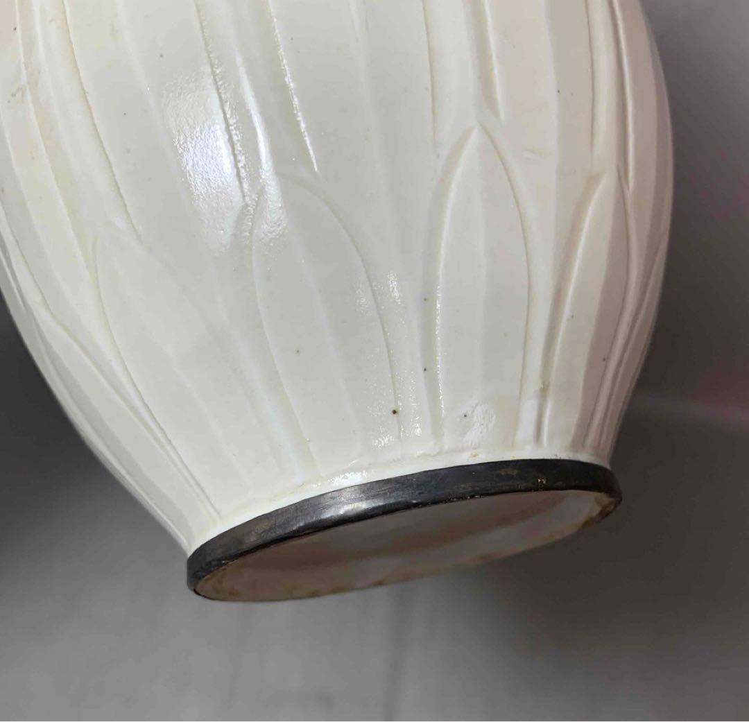 中国 連弁紋瓶　u6220721