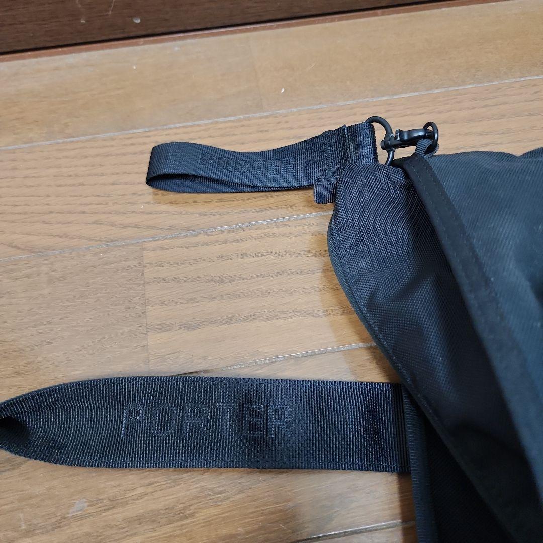 ポーター フロント トートバッグ L ブラック PORTER FRONT