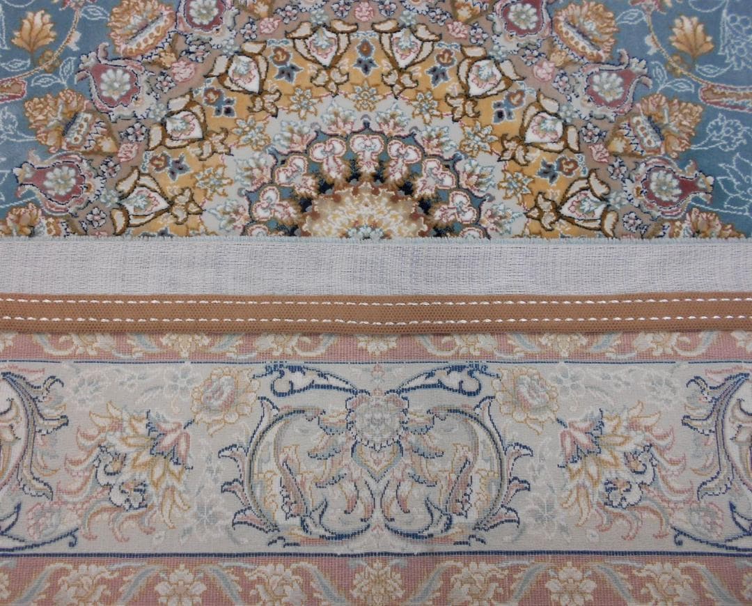 225万ノット！超高密度織 絨毯！本場 イラン産200×250cm‐201711