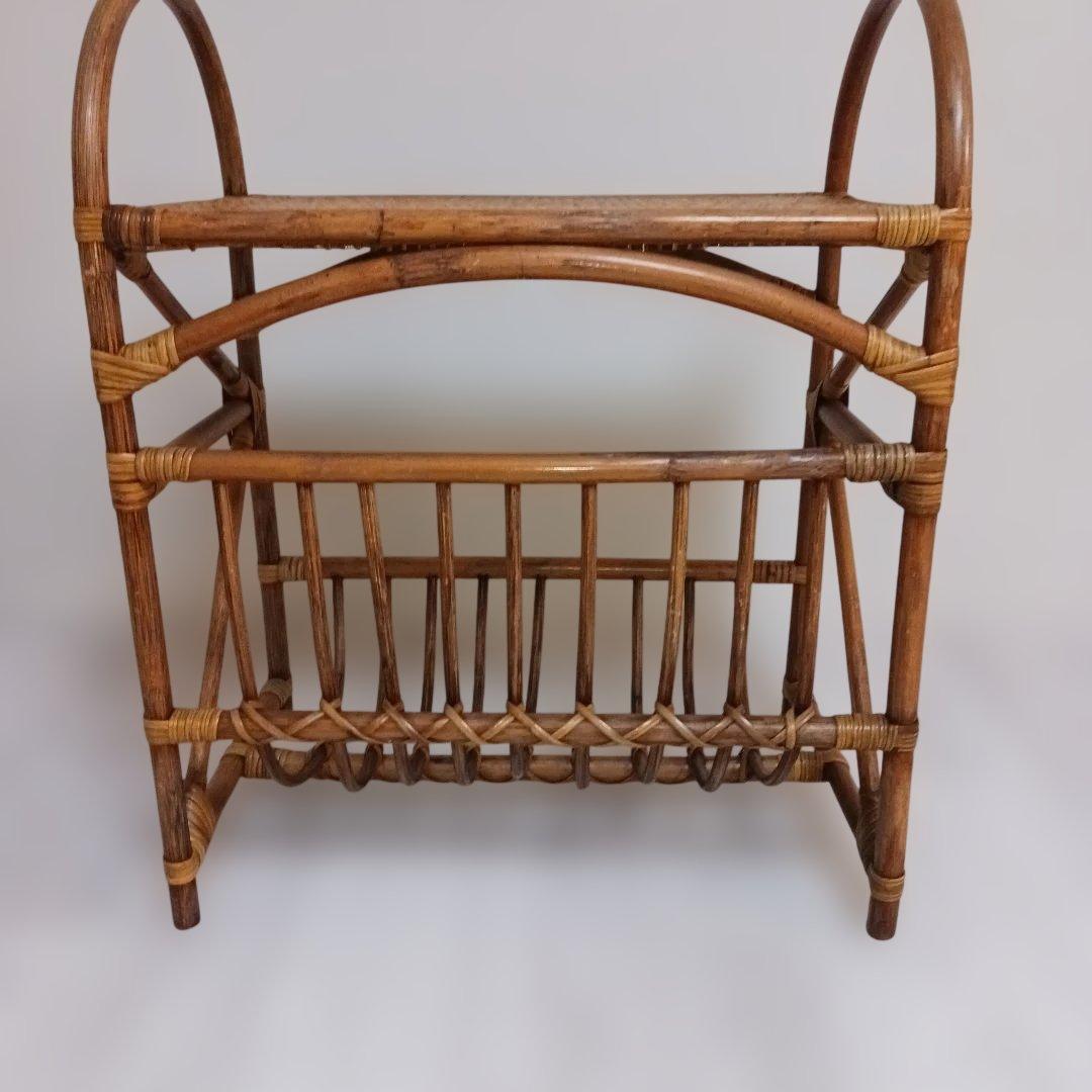 昭和レトロ　 オールドラタン 籐家具 ヴィンテージ