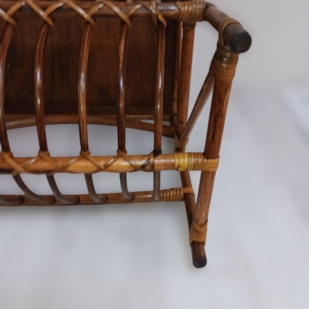 昭和レトロ　 オールドラタン 籐家具 ヴィンテージ