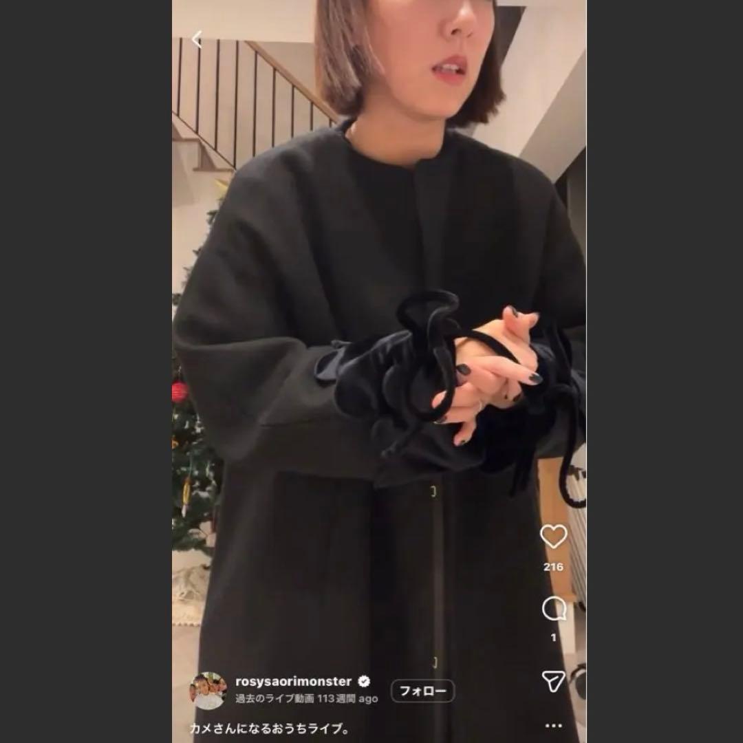 最終値下げ★rosymonster ヘップバーンコート