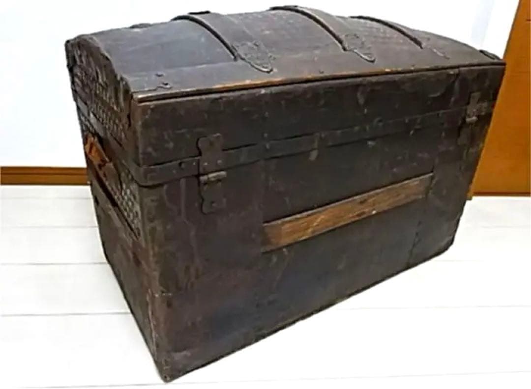 1800年～1900年代 USA アメリカ アンティーク トランク ビンテージ