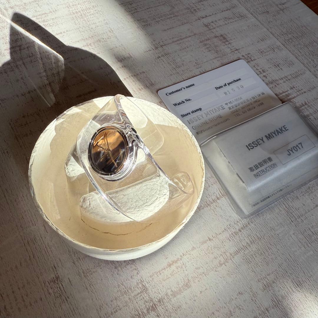 ISSEY MIYAKE 腕時計 クリア
